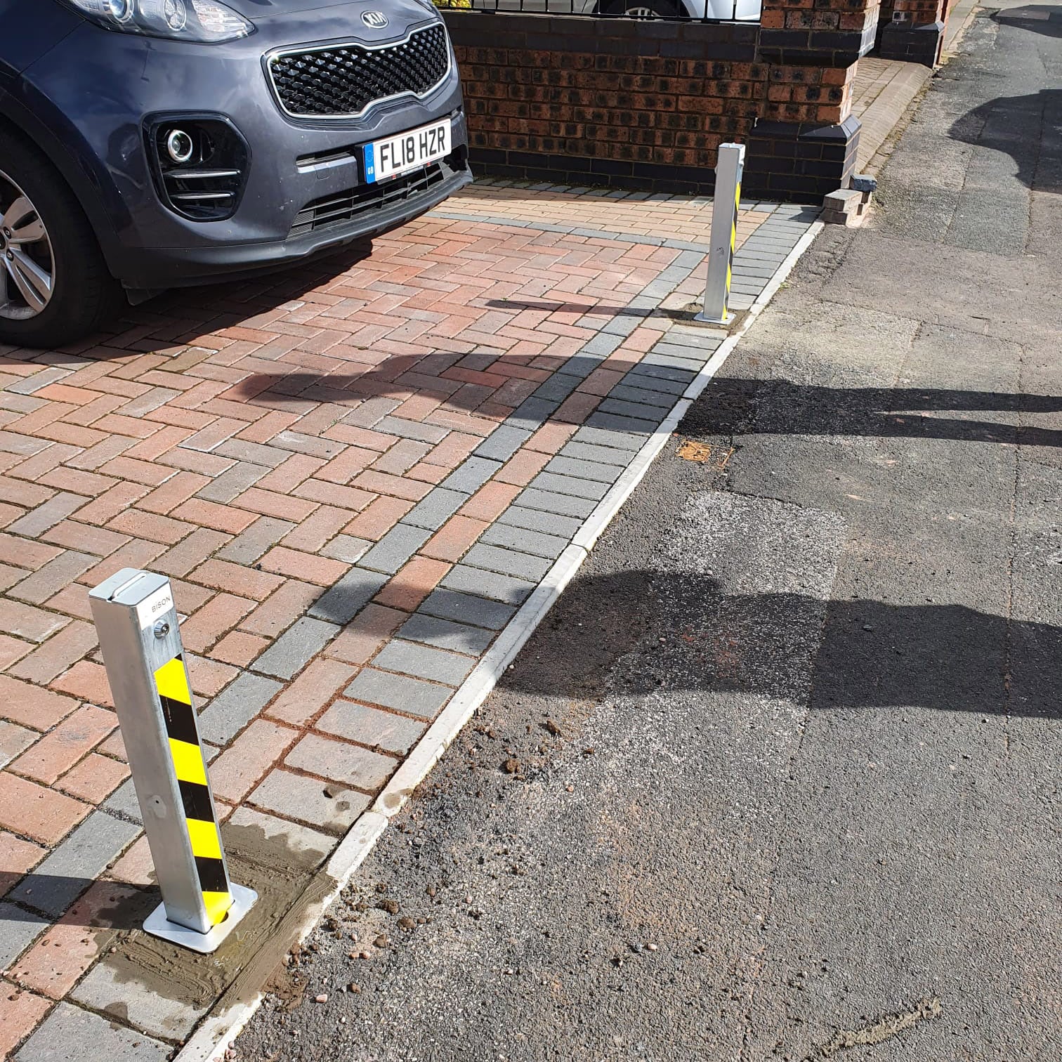 Driveway Security Bollards Wolverhampton 1