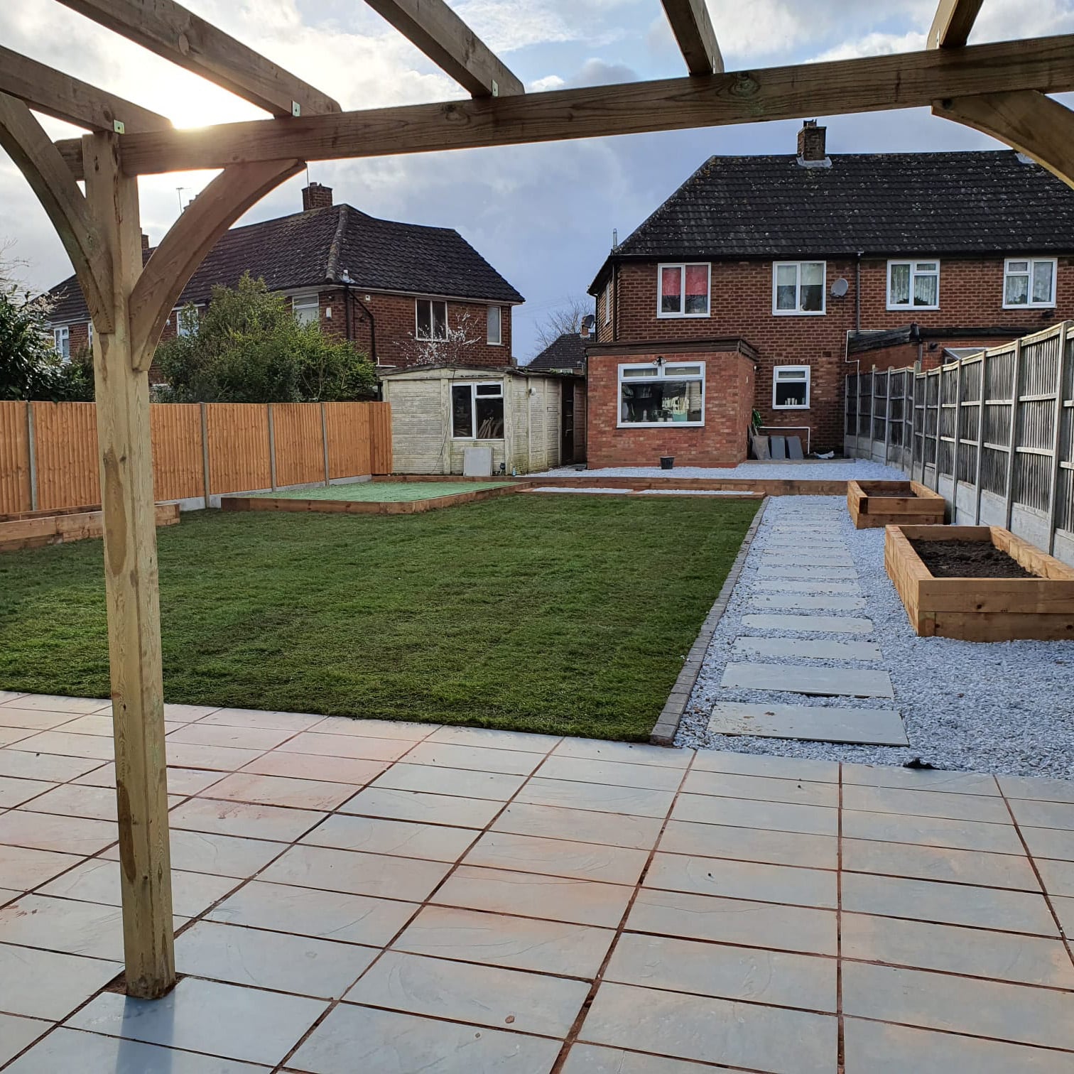 Landscaping gardener Wolverhampton 1
